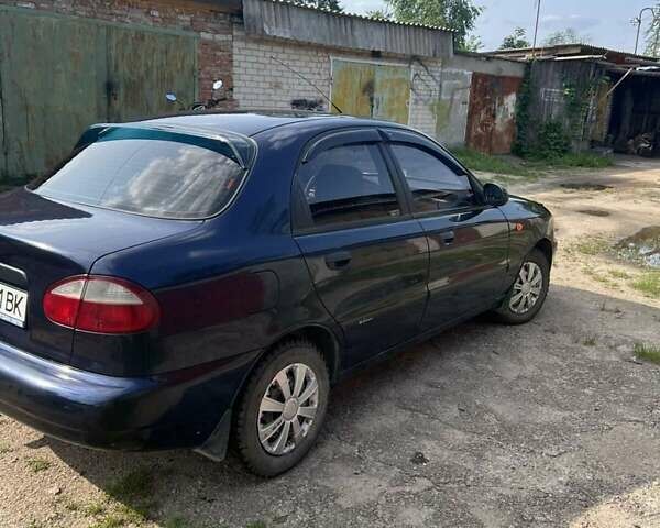 Синий Дэу Ланос, объемом двигателя 1.5 л и пробегом 65 тыс. км за 3400 $, фото 13 на Automoto.ua