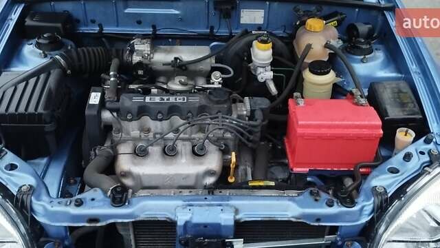 Синий Дэу Ланос, объемом двигателя 1.5 л и пробегом 17 тыс. км за 2950 $, фото 4 на Automoto.ua