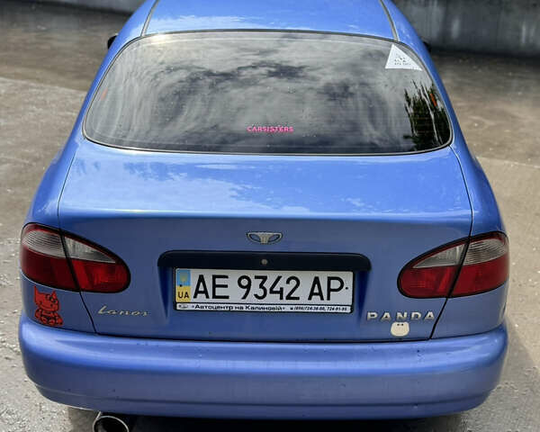 Синий Дэу Ланос, объемом двигателя 1.5 л и пробегом 250 тыс. км за 3600 $, фото 7 на Automoto.ua