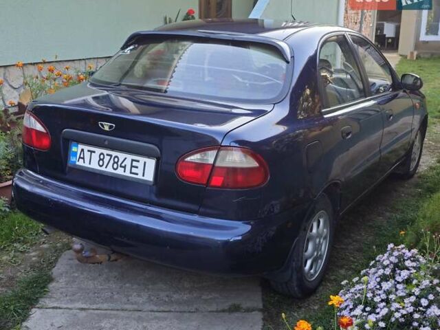 Синий Дэу Ланос, объемом двигателя 1.5 л и пробегом 181 тыс. км за 2150 $, фото 4 на Automoto.ua