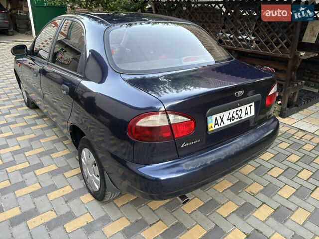 Синий Дэу Ланос, объемом двигателя 1.5 л и пробегом 83 тыс. км за 2800 $, фото 1 на Automoto.ua