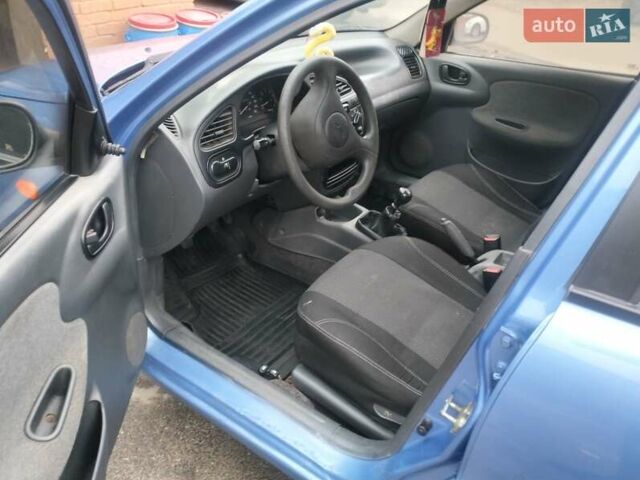 Синий Дэу Ланос, объемом двигателя 1.5 л и пробегом 295 тыс. км за 2600 $, фото 6 на Automoto.ua