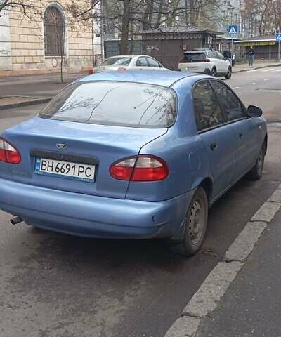 Синий Дэу Ланос, объемом двигателя 1.5 л и пробегом 500 тыс. км за 1600 $, фото 2 на Automoto.ua