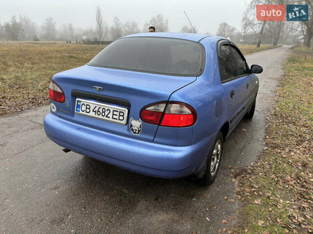 Синій Деу Ланос, об'ємом двигуна 1.39 л та пробігом 200 тис. км за 2350 $, фото 3 на Automoto.ua