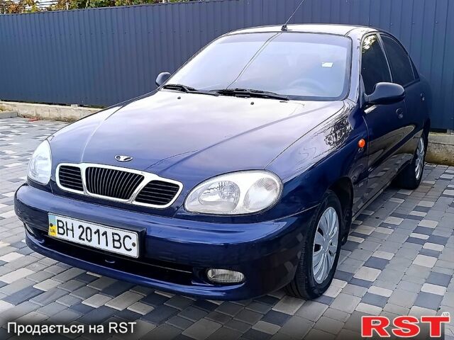 Синий Дэу Ланос, объемом двигателя 1.5 л и пробегом 184 тыс. км за 2500 $, фото 3 на Automoto.ua
