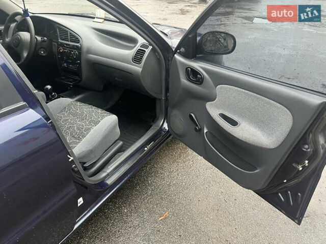 Синий Дэу Ланос, объемом двигателя 1.5 л и пробегом 123 тыс. км за 2300 $, фото 15 на Automoto.ua