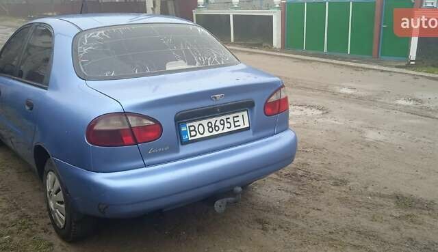 Синий Дэу Ланос, объемом двигателя 1.5 л и пробегом 157 тыс. км за 1550 $, фото 5 на Automoto.ua