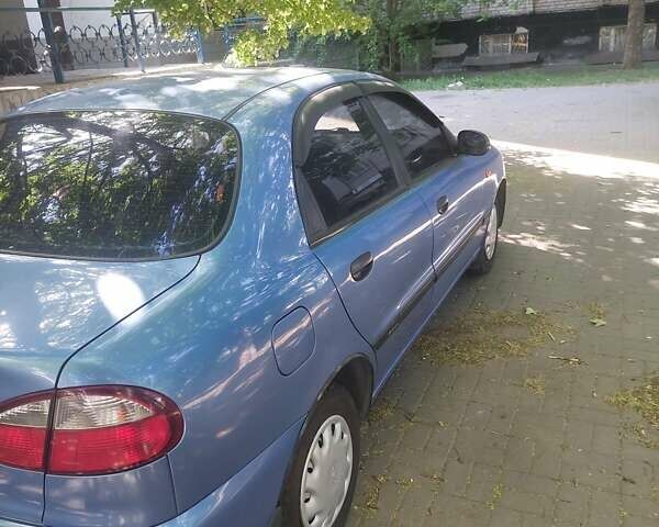 Синий Дэу Ланос, объемом двигателя 1.5 л и пробегом 150 тыс. км за 2600 $, фото 12 на Automoto.ua