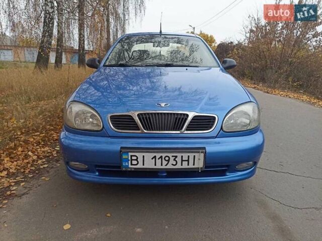 Синий Дэу Ланос, объемом двигателя 1.5 л и пробегом 240 тыс. км за 2550 $, фото 11 на Automoto.ua