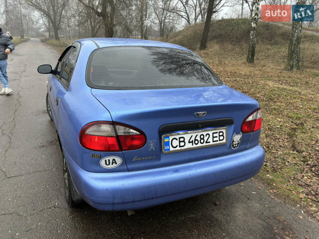 Синій Деу Ланос, об'ємом двигуна 1.39 л та пробігом 200 тис. км за 2350 $, фото 2 на Automoto.ua