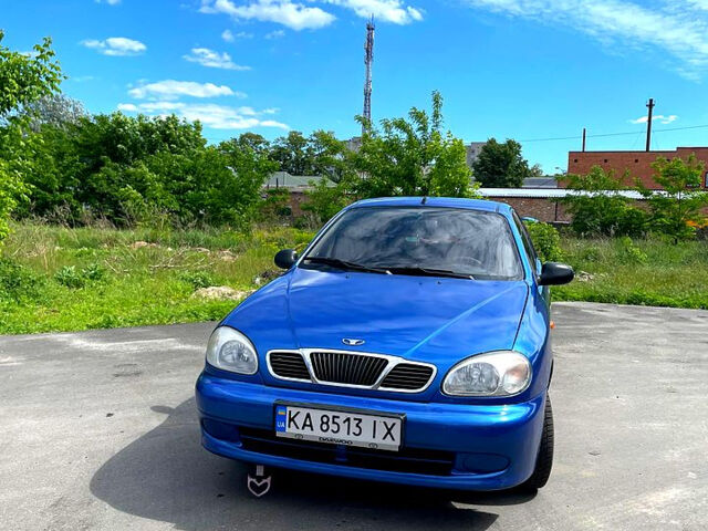 Синий Дэу Ланос, объемом двигателя 1.4 л и пробегом 206 тыс. км за 2100 $, фото 4 на Automoto.ua
