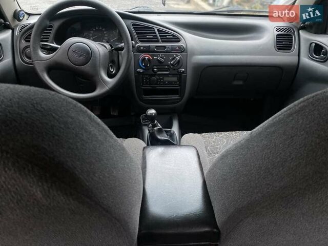 Синий Дэу Ланос, объемом двигателя 1.5 л и пробегом 215 тыс. км за 2350 $, фото 14 на Automoto.ua