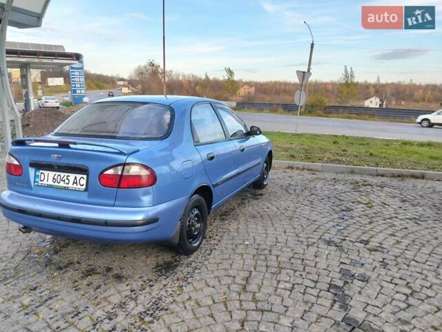 Синий Дэу Ланос, объемом двигателя 1.5 л и пробегом 165 тыс. км за 2999 $, фото 2 на Automoto.ua