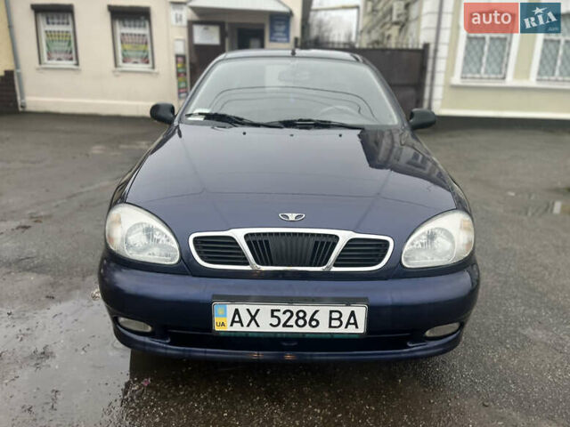 Синий Дэу Ланос, объемом двигателя 1.5 л и пробегом 123 тыс. км за 2300 $, фото 8 на Automoto.ua