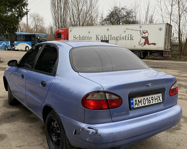 Синий Дэу Ланос, объемом двигателя 1.5 л и пробегом 311 тыс. км за 950 $, фото 4 на Automoto.ua