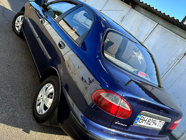 Синий Дэу Ланос, объемом двигателя 1.5 л и пробегом 180 тыс. км за 2800 $, фото 3 на Automoto.ua