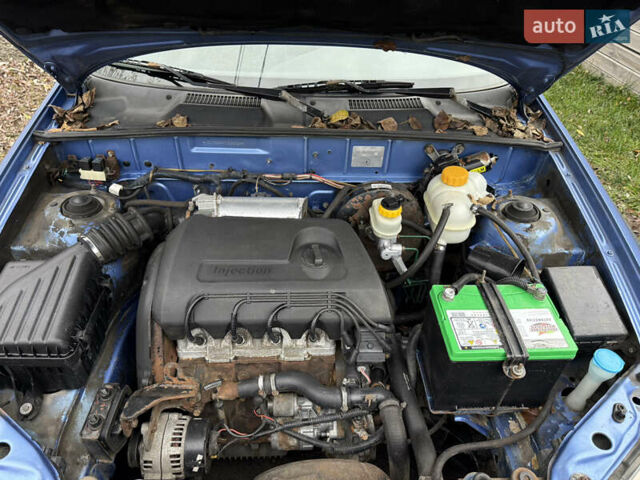 Синий Дэу Ланос, объемом двигателя 1.3 л и пробегом 224 тыс. км за 1490 $, фото 20 на Automoto.ua