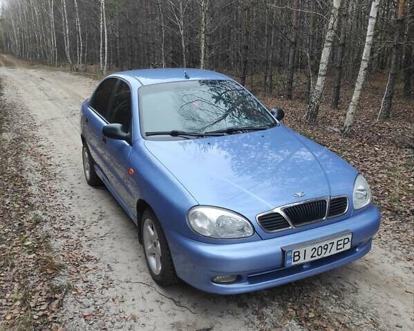 Синий Дэу Ланос, объемом двигателя 1.5 л и пробегом 97 тыс. км за 2900 $, фото 25 на Automoto.ua