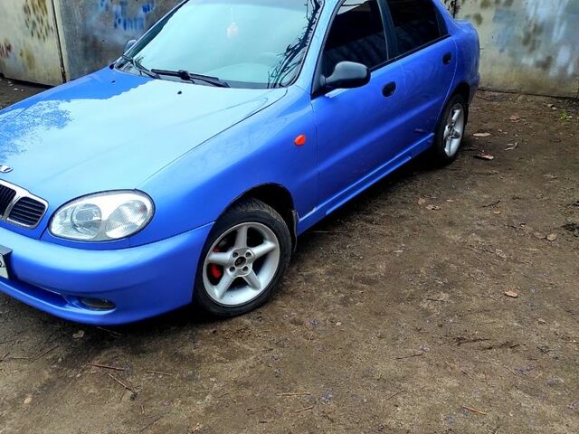 Синий Дэу Ланос, объемом двигателя 1.5 л и пробегом 97 тыс. км за 3500 $, фото 7 на Automoto.ua
