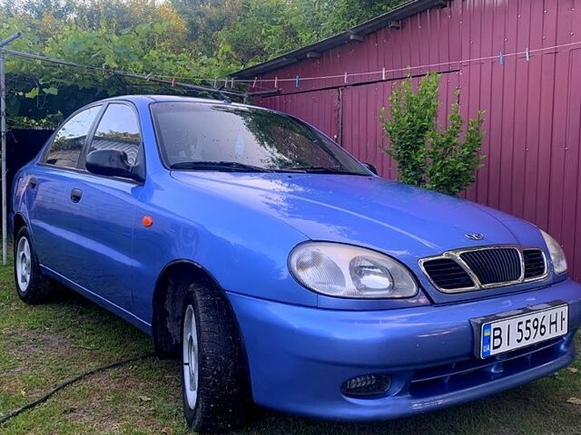 Дэу Ланос 2007 в Зенькове на Automoto.ua Синий Дэу Ланос, объемом двигателя 1.5 л и пробегом 154 тыс. км за 2250 $, фото 1 на Automoto.ua