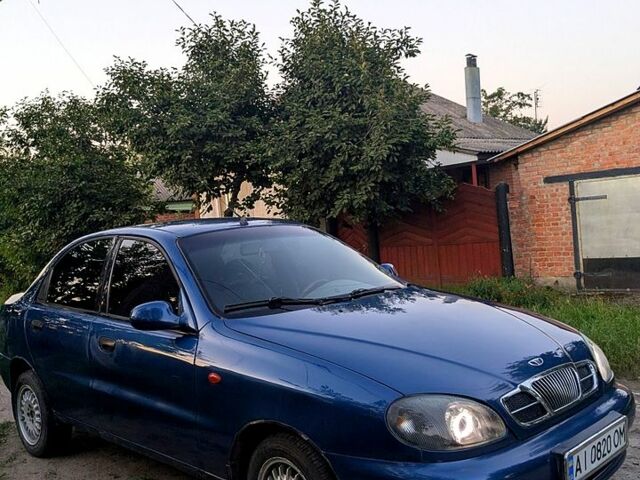 Синий Дэу Ланос, объемом двигателя 1.5 л и пробегом 237 тыс. км за 2150 $, фото 6 на Automoto.ua