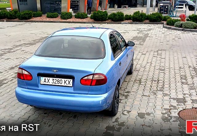 Синій Деу Ланос, об'ємом двигуна 1.4 л та пробігом 170 тис. км за 1500 $, фото 5 на Automoto.ua