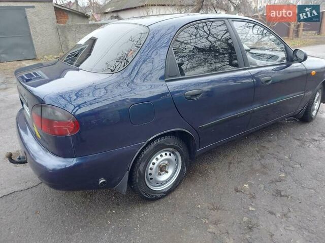 Синий Дэу Ланос, объемом двигателя 1.5 л и пробегом 187 тыс. км за 2500 $, фото 19 на Automoto.ua