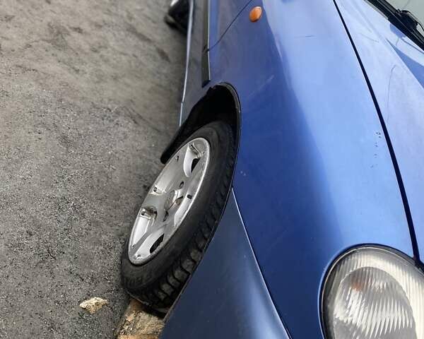 Синий Дэу Ланос, объемом двигателя 1.5 л и пробегом 215 тыс. км за 2350 $, фото 3 на Automoto.ua