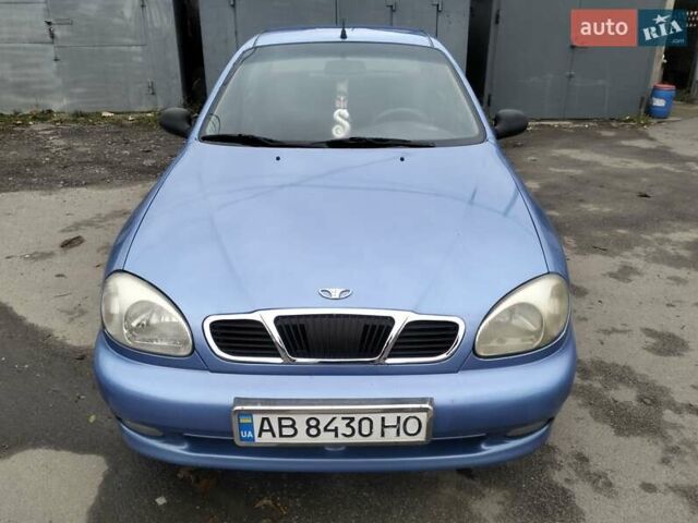 Синий Дэу Ланос, объемом двигателя 1.5 л и пробегом 295 тыс. км за 2600 $, фото 1 на Automoto.ua