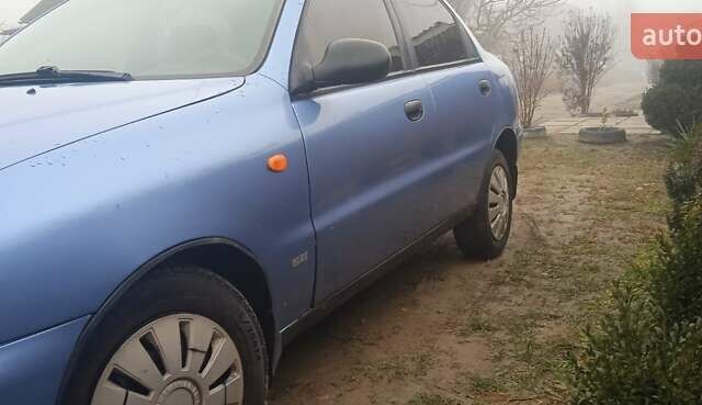 Синий Дэу Ланос, объемом двигателя 1.5 л и пробегом 157 тыс. км за 1550 $, фото 7 на Automoto.ua