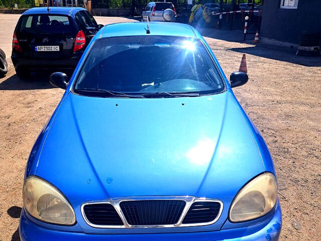 Синий Дэу Ланос, объемом двигателя 1.4 л и пробегом 152 тыс. км за 1650 $, фото 2 на Automoto.ua