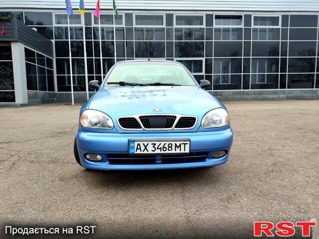 Синий Дэу Ланос, объемом двигателя 1.5 л и пробегом 193 тыс. км за 1850 $, фото 6 на Automoto.ua