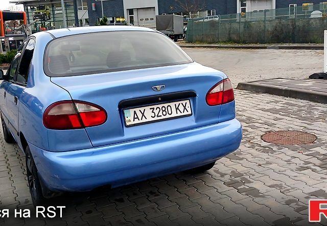 Синій Деу Ланос, об'ємом двигуна 1.4 л та пробігом 170 тис. км за 1500 $, фото 4 на Automoto.ua