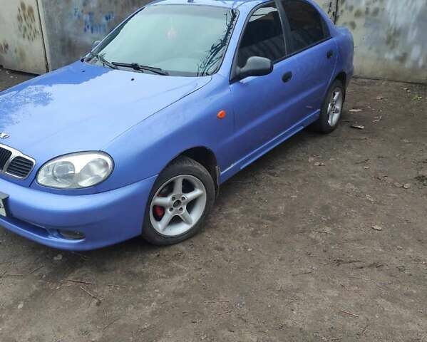 Синий Дэу Ланос, объемом двигателя 1.5 л и пробегом 97 тыс. км за 3500 $, фото 9 на Automoto.ua
