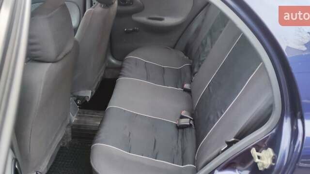 Синий Дэу Ланос, объемом двигателя 1.5 л и пробегом 194 тыс. км за 2593 $, фото 13 на Automoto.ua