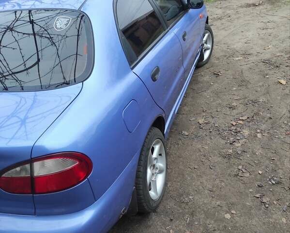 Синий Дэу Ланос, объемом двигателя 1.5 л и пробегом 97 тыс. км за 2900 $, фото 14 на Automoto.ua