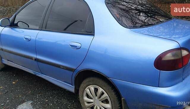 Синий Дэу Ланос, объемом двигателя 1.6 л и пробегом 172 тыс. км за 3100 $, фото 10 на Automoto.ua