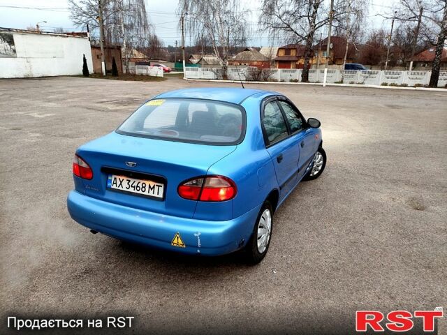 Синий Дэу Ланос, объемом двигателя 1.5 л и пробегом 193 тыс. км за 1850 $, фото 4 на Automoto.ua
