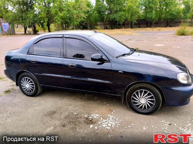 Синий Дэу Ланос, объемом двигателя 1.5 л и пробегом 230 тыс. км за 2500 $, фото 5 на Automoto.ua