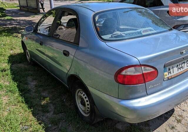 Синий Дэу Ланос, объемом двигателя 1.5 л и пробегом 400 тыс. км за 1900 $, фото 21 на Automoto.ua