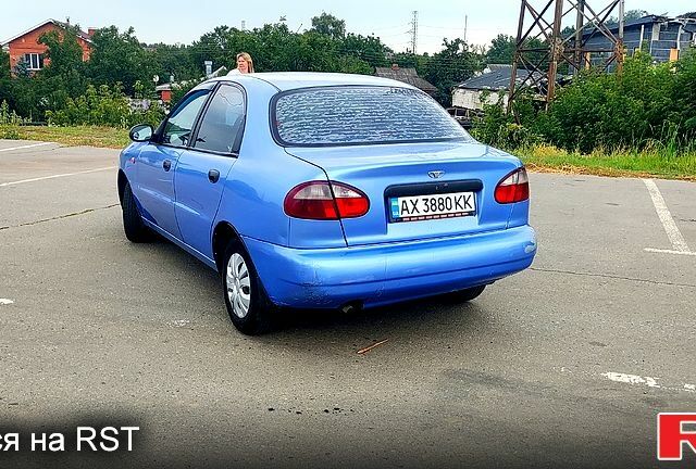 Синий Дэу Ланос, объемом двигателя 1.5 л и пробегом 0 тыс. км за 2300 $, фото 1 на Automoto.ua