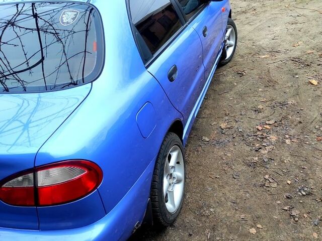 Синий Дэу Ланос, объемом двигателя 1.5 л и пробегом 97 тыс. км за 3500 $, фото 10 на Automoto.ua