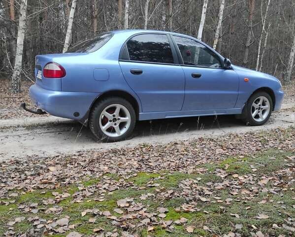 Синий Дэу Ланос, объемом двигателя 1.5 л и пробегом 97 тыс. км за 2900 $, фото 21 на Automoto.ua