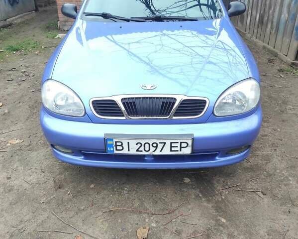 Синий Дэу Ланос, объемом двигателя 1.5 л и пробегом 97 тыс. км за 3500 $, фото 17 на Automoto.ua