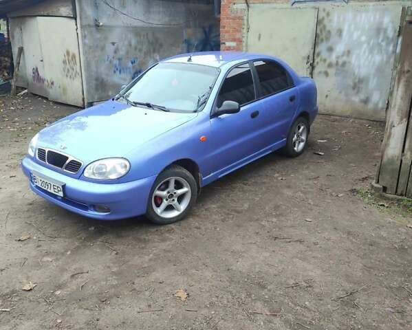 Синий Дэу Ланос, объемом двигателя 1.5 л и пробегом 97 тыс. км за 3500 $, фото 16 на Automoto.ua