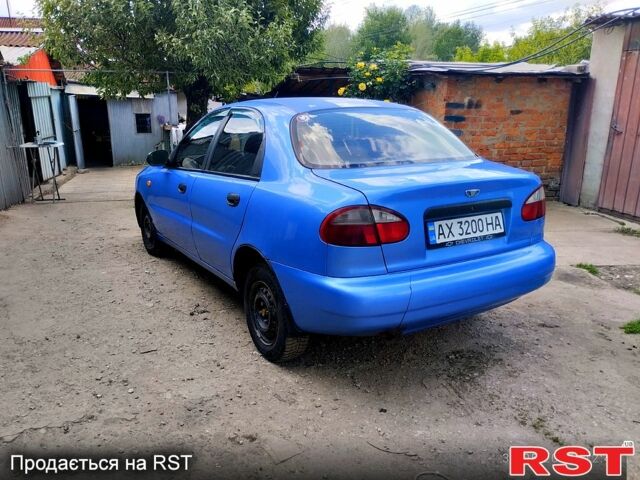 Синий Дэу Ланос, объемом двигателя 1.5 л и пробегом 0 тыс. км за 1450 $, фото 3 на Automoto.ua