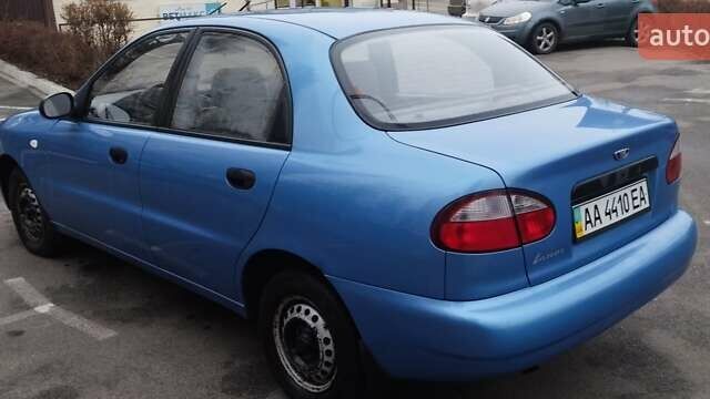Синий Дэу Ланос, объемом двигателя 1.5 л и пробегом 17 тыс. км за 2950 $, фото 3 на Automoto.ua