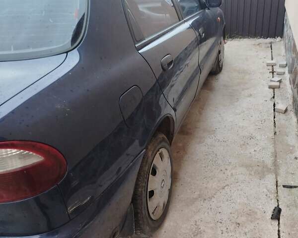 Синий Дэу Ланос, объемом двигателя 1.5 л и пробегом 295 тыс. км за 2400 $, фото 3 на Automoto.ua