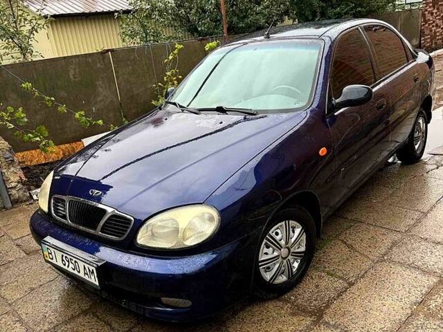 Дэу Ланос 2007 в Полтаве на Automoto.ua Синий Дэу Ланос, объемом двигателя 1.5 л и пробегом 219 тыс. км за 1950 $, фото 3 на Automoto.ua