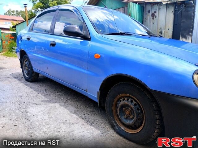 Синий Дэу Ланос, объемом двигателя 1.5 л и пробегом 0 тыс. км за 1450 $, фото 2 на Automoto.ua